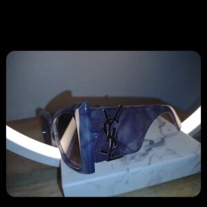 YSL Blue Sunglasses